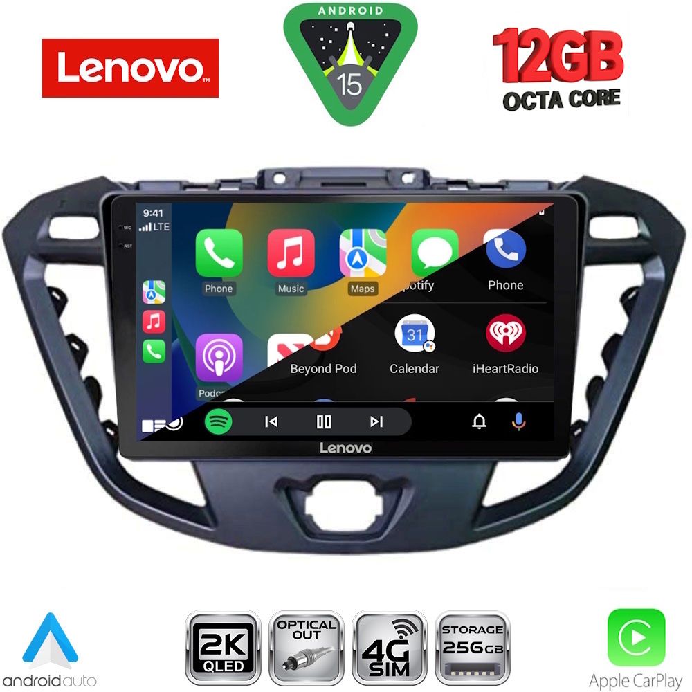 LENOVO SSZ 12177_CPA (9inc) MULTIMEDIA TABLET for FORD TRANSIT CUSTOM | TOURNEO CUSTOM mod. 2013-2019 LENOVO SSZ 12177_CPA (9inc) MULTIMEDIA TABLET for FORD TRANSIT CUSTOM | TOURNEO CUSTOM mod. 2013-2019