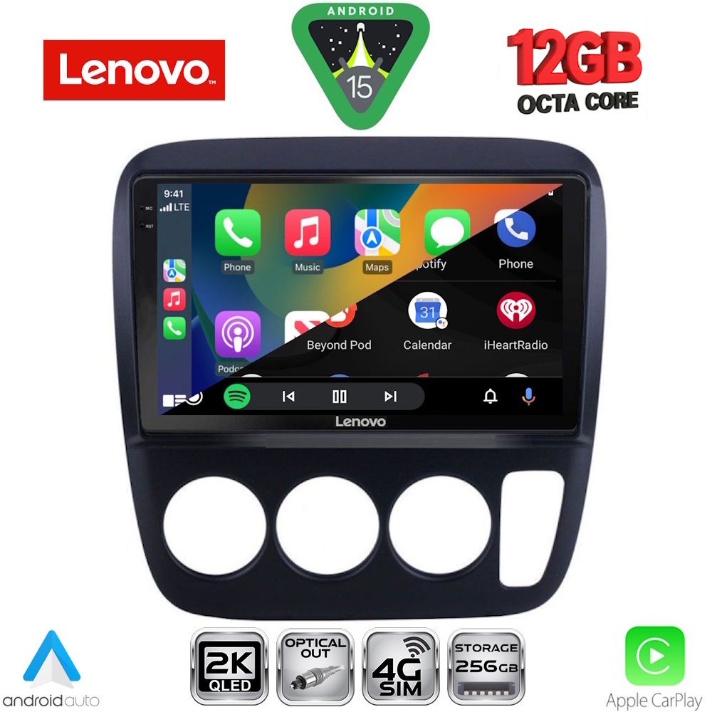 LENOVO SSZ 12196_CPA A/C (9inc) MULTIMEDIA TABLET for HONDA CRV mod. 1996-2006 LENOVO SSZ 12196_CPA A/C (9inc) MULTIMEDIA TABLET for HONDA CRV mod. 1996-2006