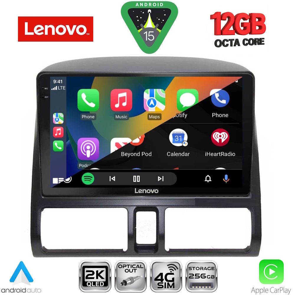 LENOVO SSZ 12196_CPA CLIMA (9inc) MULTIMEDIA TABLET for HONDA CRV mod. 1996-2006 LENOVO SSZ 12196_CPA CLIMA (9inc) MULTIMEDIA TABLET for HONDA CRV mod. 1996-2006
