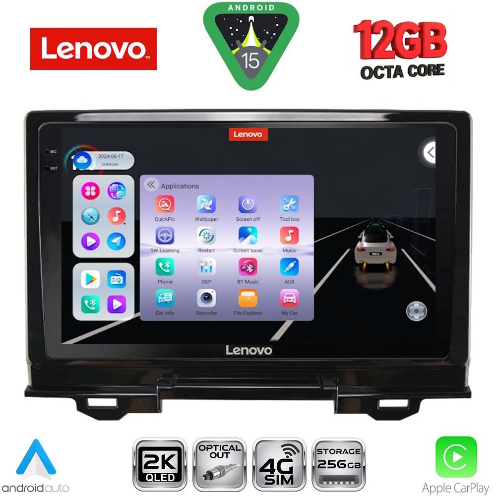 LENOVO SSZ 12202_CPA (9inc) MULTIMEDIA TABLET for HONDA HRV mod. 2021-2026 LENOVO SSZ 12202_CPA (9inc) MULTIMEDIA TABLET for HONDA HRV mod. 2021-2026