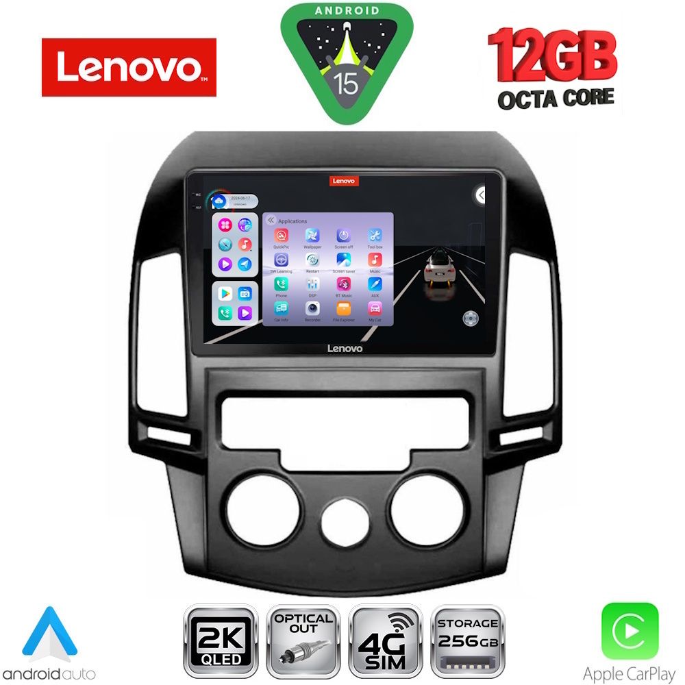 LENOVO SSZ 12231_CPA A/C (9inc) MULTIMEDIA TABLET for HYUNDAI i30 mod. 2007-2012 LENOVO SSZ 12231_CPA A/C (9inc) MULTIMEDIA TABLET for HYUNDAI i30 mod. 2007-2012