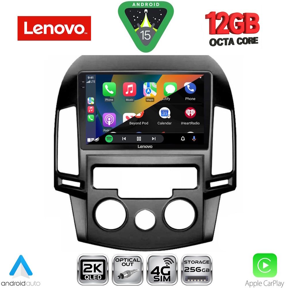 LENOVO SSZ 12231_CPA A/C (9inc) MULTIMEDIA TABLET for HYUNDAI i30 mod. 2007-2012 LENOVO SSZ 12231_CPA A/C (9inc) MULTIMEDIA TABLET for HYUNDAI i30 mod. 2007-2012