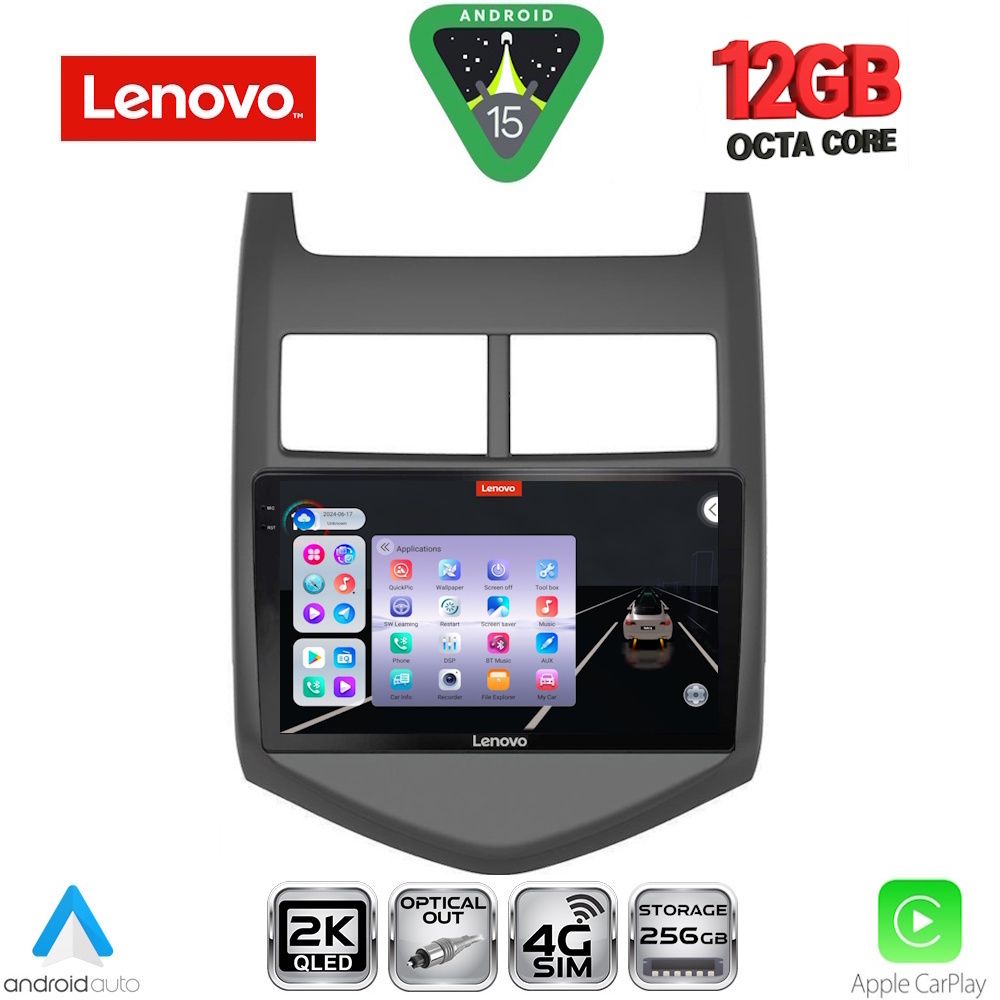 LENOVO SSZ 12074_CPA (9inc) MULTIMEDIA TABLET for CHEVROLET AVEO mod. 2011-2014 LENOVO SSZ 12074_CPA (9inc) MULTIMEDIA TABLET for CHEVROLET AVEO mod. 2011-2014