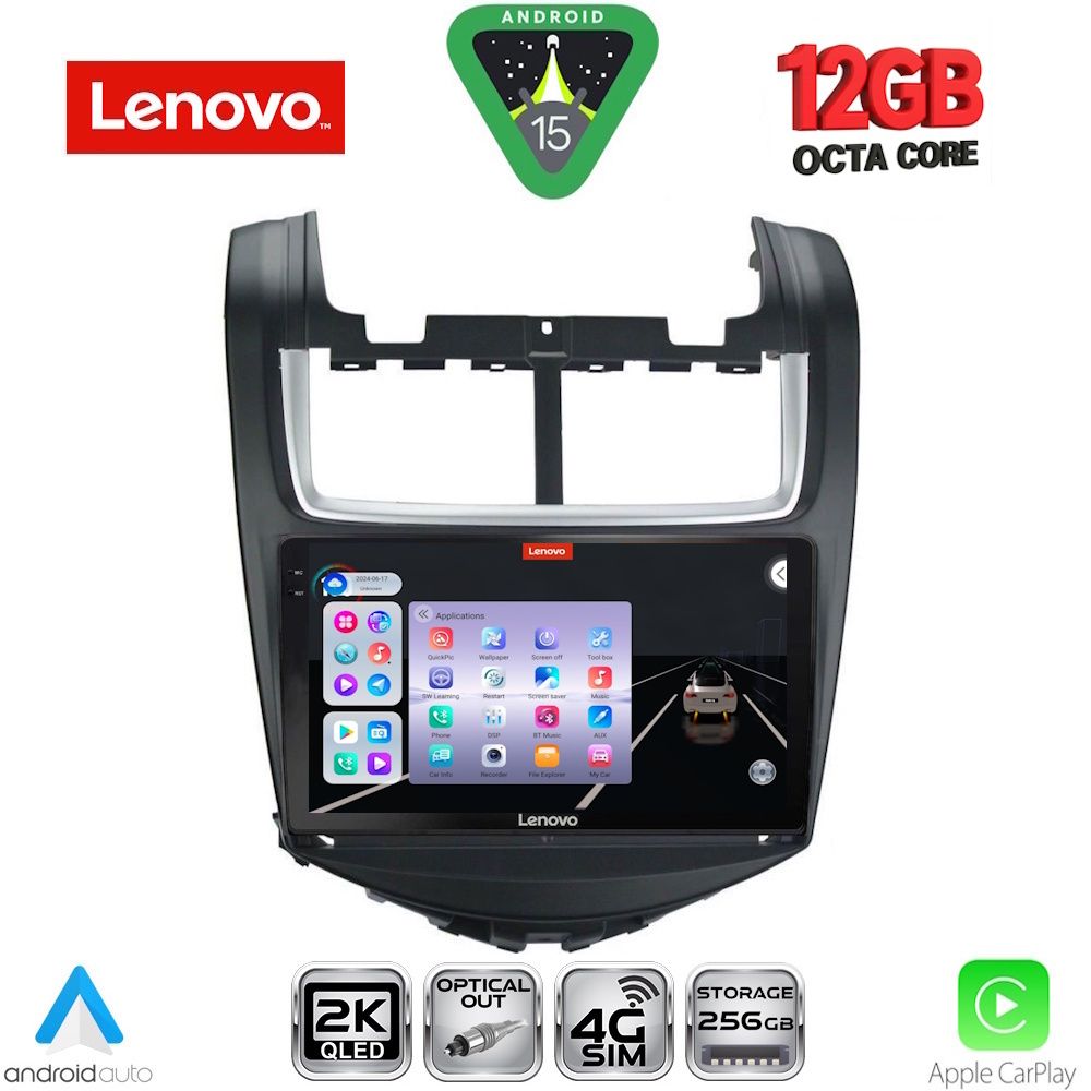 LENOVO SSZ 12075_CPA (9inc) MULTIMEDIA TABLET for CHEVROLET AVEO mod. 2014-2017 LENOVO SSZ 12075_CPA (9inc) MULTIMEDIA TABLET for CHEVROLET AVEO mod. 2014-2017