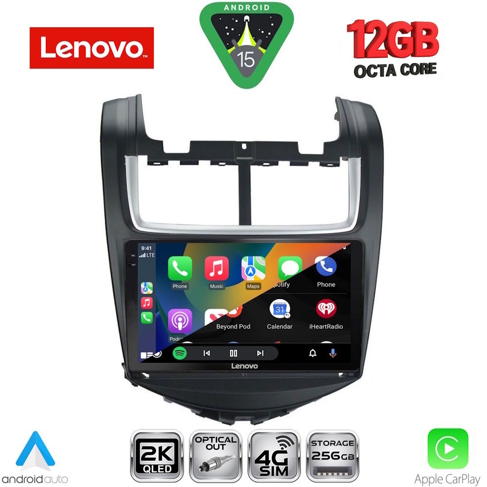 LENOVO SSZ 12075_CPA (9inc) MULTIMEDIA TABLET for CHEVROLET AVEO mod. 2014-2017 LENOVO SSZ 12075_CPA (9inc) MULTIMEDIA TABLET for CHEVROLET AVEO mod. 2014-2017