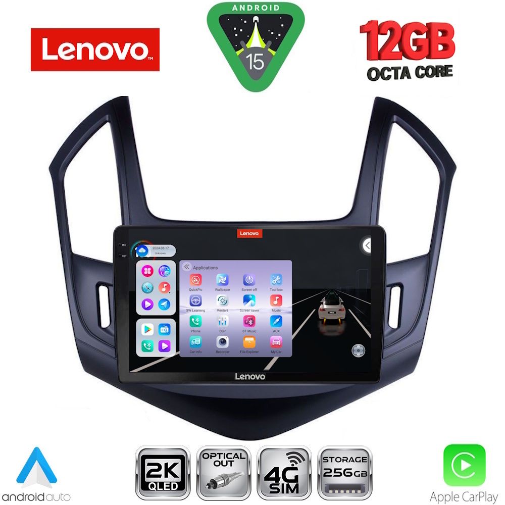 LENOVO SSZ 12077_CPA (9inc) MULTIMEDIA TABLET for CHEVROLET CRUZE mod. 2013-2015 LENOVO SSZ 12077_CPA (9inc) MULTIMEDIA TABLET for CHEVROLET CRUZE mod. 2013-2015