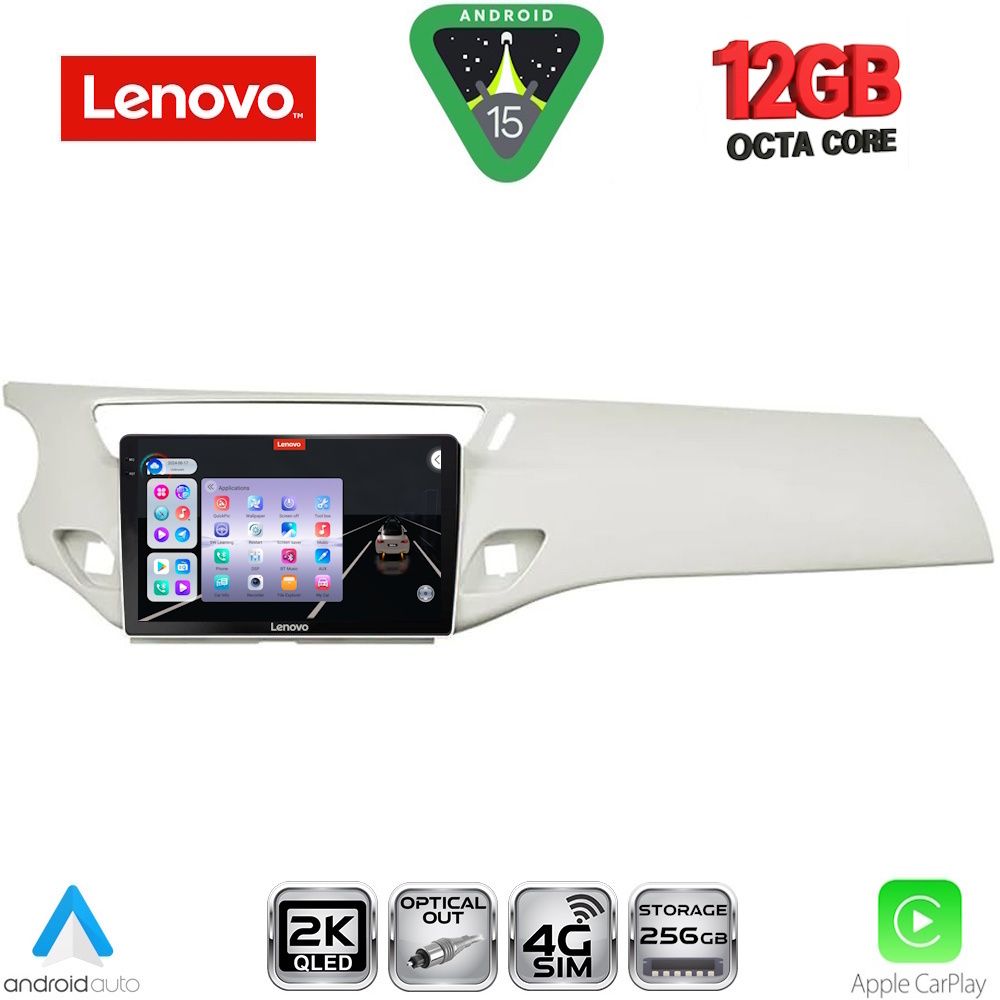 LENOVO SSZ 12092WH_CPA (9inc) MULTIMEDIA TABLET for CITROEN C3 - DS3 mod. 2009-2016 (WHITE) LENOVO SSZ 12092WH_CPA (9inc) MULTIMEDIA TABLET for CITROEN C3 - DS3 mod. 2009-2016 (WHITE)