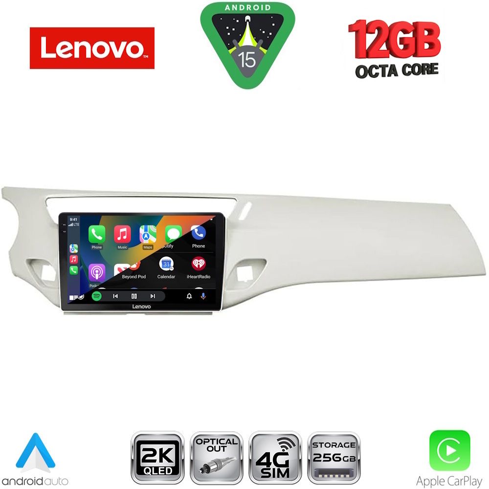 LENOVO SSZ 12092WH_CPA (9inc) MULTIMEDIA TABLET for CITROEN C3 - DS3 mod. 2009-2016 (WHITE) LENOVO SSZ 12092WH_CPA (9inc) MULTIMEDIA TABLET for CITROEN C3 - DS3 mod. 2009-2016 (WHITE)