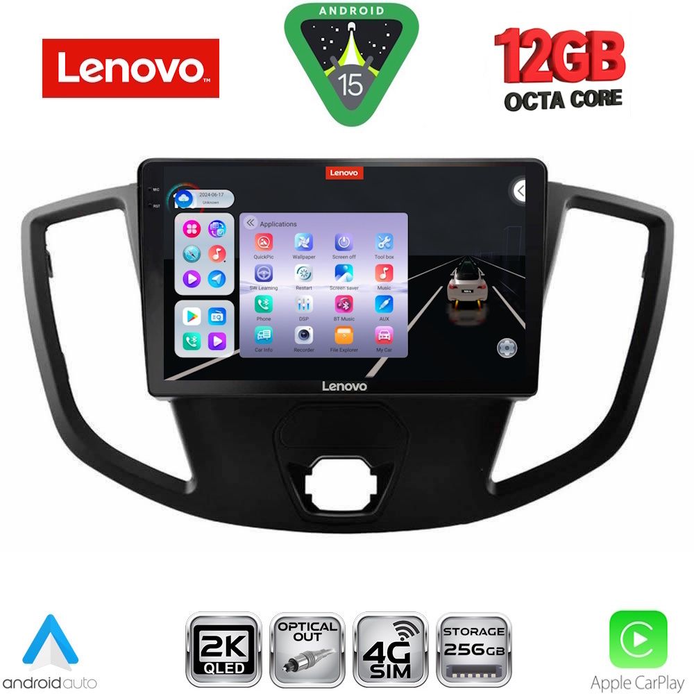 LENOVO SSZ 12179_CPA (9inc) MULTIMEDIA TABLET for FORD TRANSIT mod. 2014-2020 LENOVO SSZ 12179_CPA (9inc) MULTIMEDIA TABLET for FORD TRANSIT mod. 2014-2020