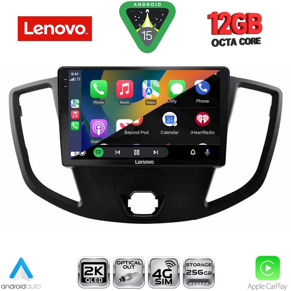 LENOVO SSZ 12179_CPA (9inc) MULTIMEDIA TABLET for FORD TRANSIT mod. 2014-2020 LENOVO SSZ 12179_CPA (9inc) MULTIMEDIA TABLET for FORD TRANSIT mod. 2014-2020