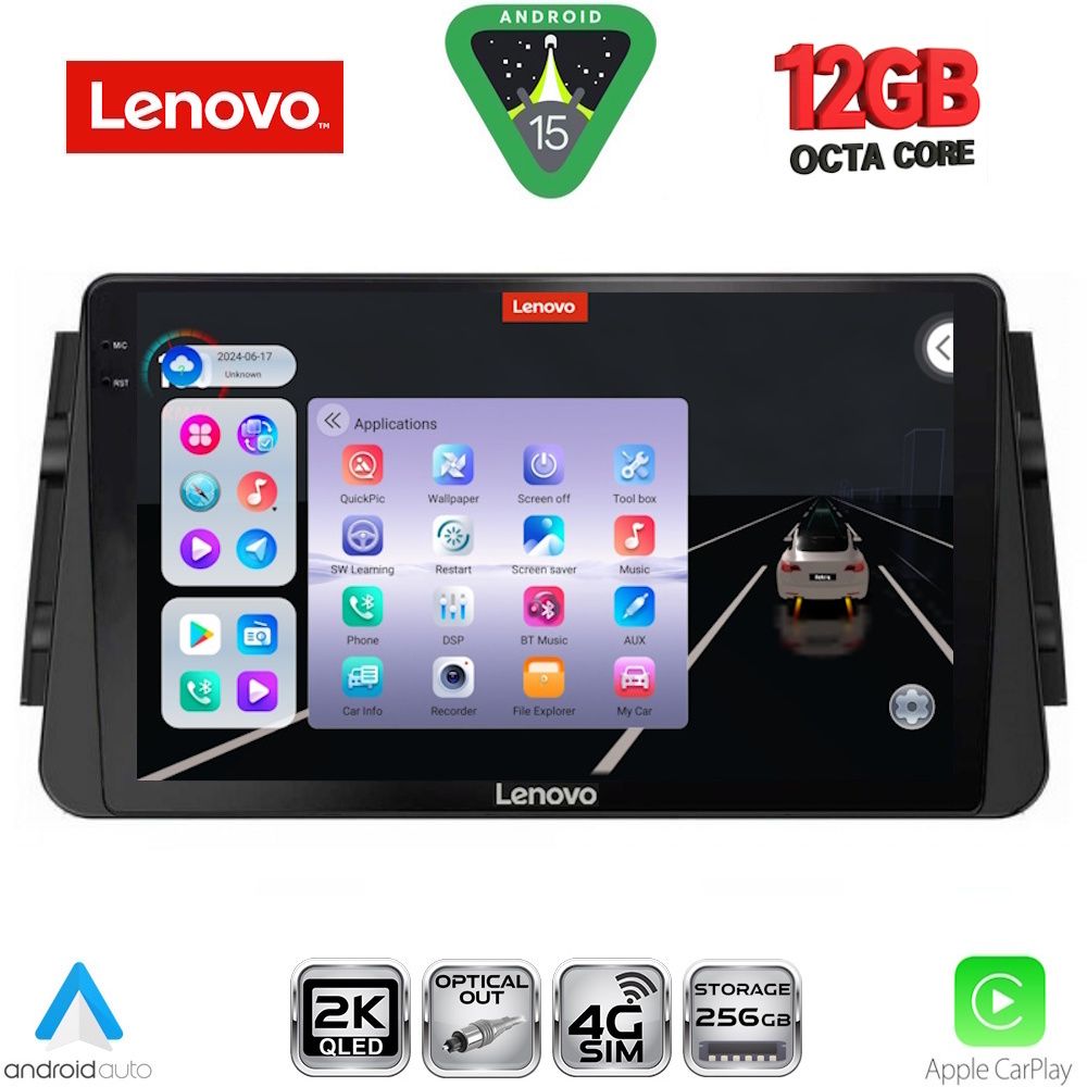 LENOVO SSZ 12460_CPA (9inc) MULTIMEDIA TABLET for NISSAN MICRA mod. 2017-2025 LENOVO SSZ 12460_CPA (9inc) MULTIMEDIA TABLET for NISSAN MICRA mod. 2017-2025