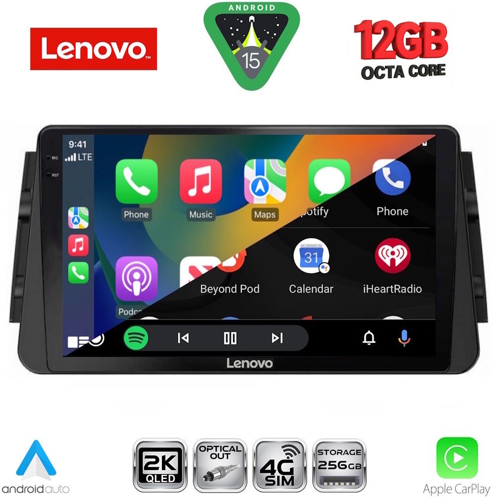 LENOVO SSZ 12460_CPA (9inc) MULTIMEDIA TABLET for NISSAN MICRA mod. 2017-2025 LENOVO SSZ 12460_CPA (9inc) MULTIMEDIA TABLET for NISSAN MICRA mod. 2017-2025
