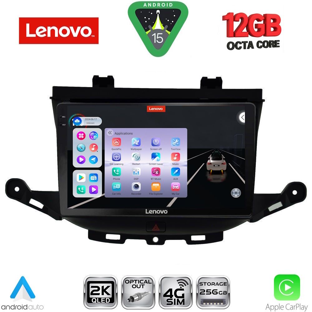 LENOVO SSZ 12483_CPA (9inc) MULTIMEDIA TABLET for OPEL ASTRA K mod. 2015-2022 LENOVO SSZ 12483_CPA (9inc) MULTIMEDIA TABLET for OPEL ASTRA K mod. 2015-2022