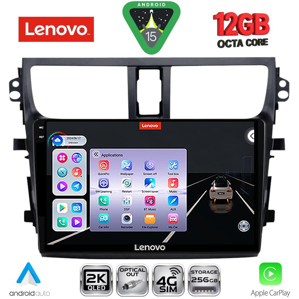 LENOVO SSZ 12674_CPA (9inc) MULTIMEDIA TABLET for SUZUKI CELERIO mod. 2015-2021 LENOVO SSZ 12674_CPA (9inc) MULTIMEDIA TABLET for SUZUKI CELERIO mod. 2015-2021
