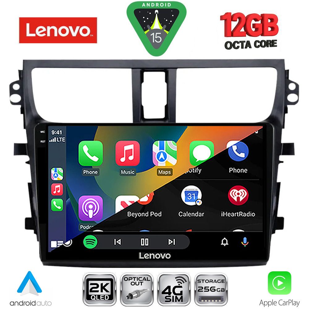 LENOVO SSZ 12674_CPA (9inc) MULTIMEDIA TABLET for SUZUKI CELERIO mod. 2015-2021 LENOVO SSZ 12674_CPA (9inc) MULTIMEDIA TABLET for SUZUKI CELERIO mod. 2015-2021