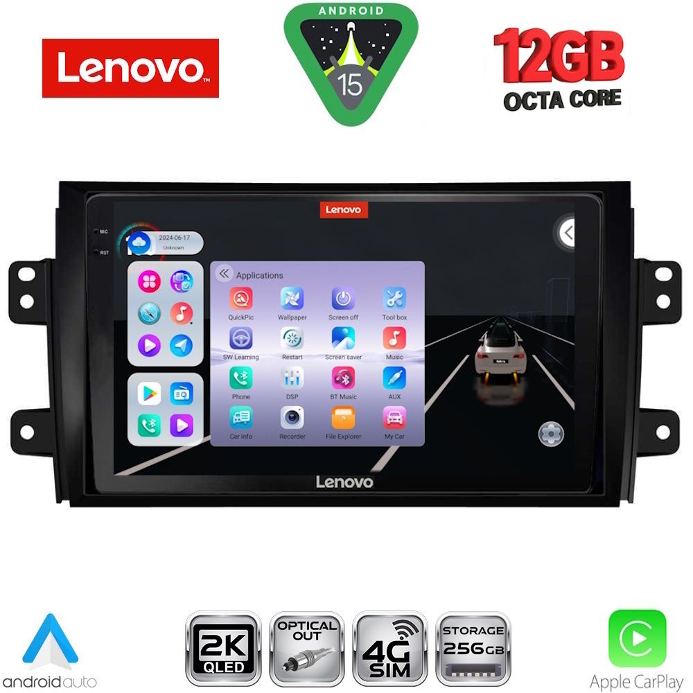 LENOVO SSZ 12688_CPA (9inc) MULTIMEDIA TABLET for FIAT SEDICI – SUZUKI SX4 mod. 2005-2013 LENOVO SSZ 12688_CPA (9inc) MULTIMEDIA TABLET for FIAT SEDICI – SUZUKI SX4 mod. 2005-2013