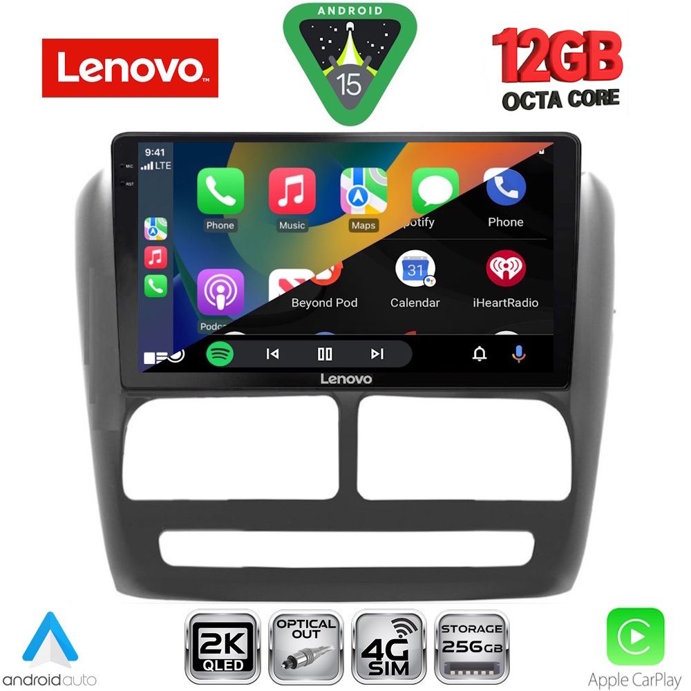 LENOVO SSZ 12137_CPA (9inc) MULTIMEDIA TABLET for FIAT DOBLO mod. 2010-2015 LENOVO SSZ 12137_CPA (9inc) MULTIMEDIA TABLET for FIAT DOBLO mod. 2010-2015