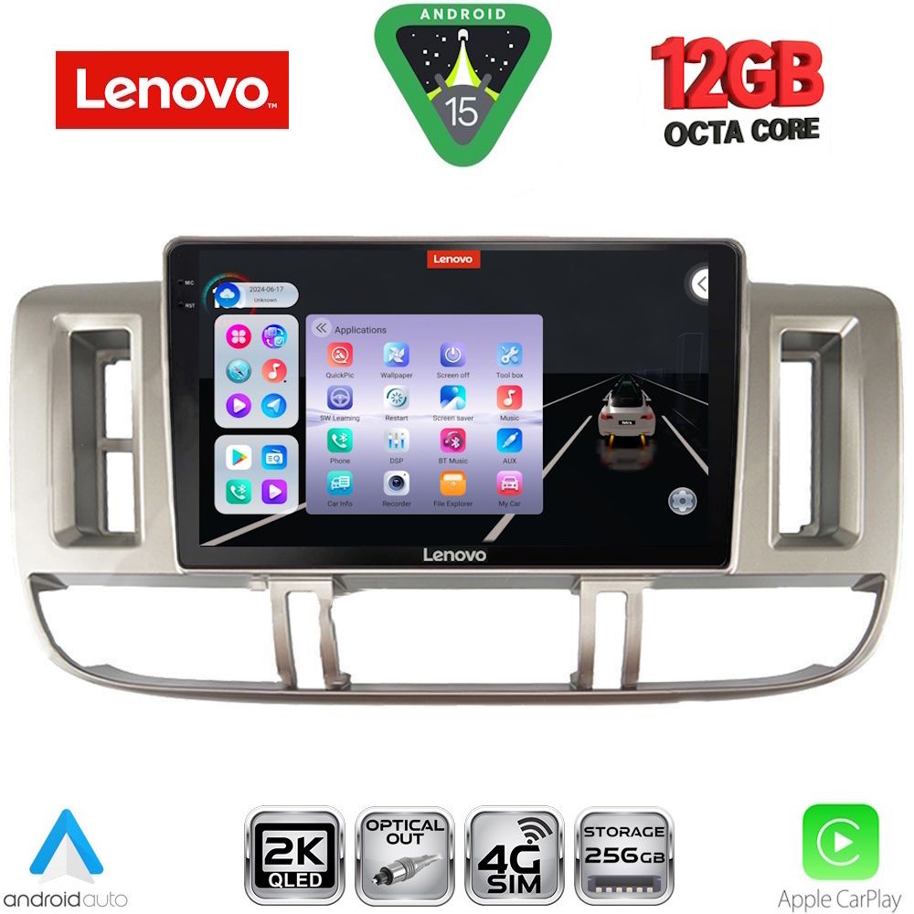 LENOVO SSZ 12474_CPA (9inc) MULTIMEDIA TABLET for NISSAN XTRAIL mod. 2000-2004 LENOVO SSZ 12474_CPA (9inc) MULTIMEDIA TABLET for NISSAN XTRAIL mod. 2000-2004