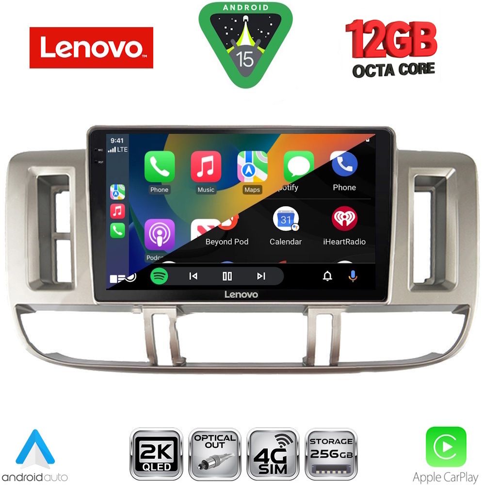 LENOVO SSZ 12474_CPA (9inc) MULTIMEDIA TABLET for NISSAN XTRAIL mod. 2000-2004 LENOVO SSZ 12474_CPA (9inc) MULTIMEDIA TABLET for NISSAN XTRAIL mod. 2000-2004