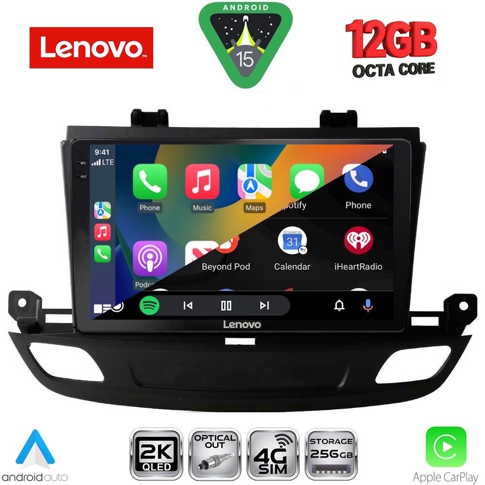 LENOVO SSZ 12493_CPA (9inc) MULTIMEDIA TABLET for OPEL INSIGNIA mod. 2018-2024 LENOVO SSZ 12493_CPA (9inc) MULTIMEDIA TABLET for OPEL INSIGNIA mod. 2018-2024