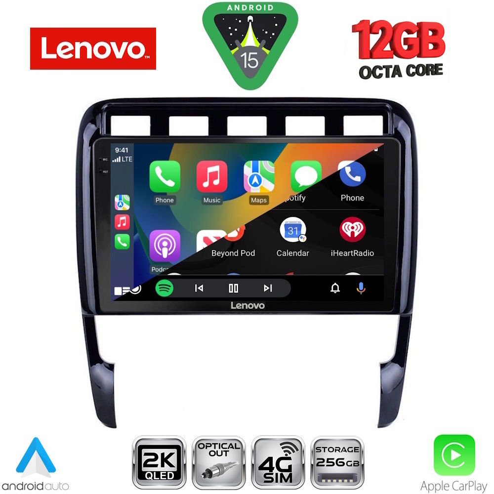 LENOVO SSZ 12535_CPA (9inc) MULTIMEDIA TABLET for PORSCHE CAYENNE mod. 2002-2011 LENOVO SSZ 12535_CPA (9inc) MULTIMEDIA TABLET for PORSCHE CAYENNE mod. 2002-2011