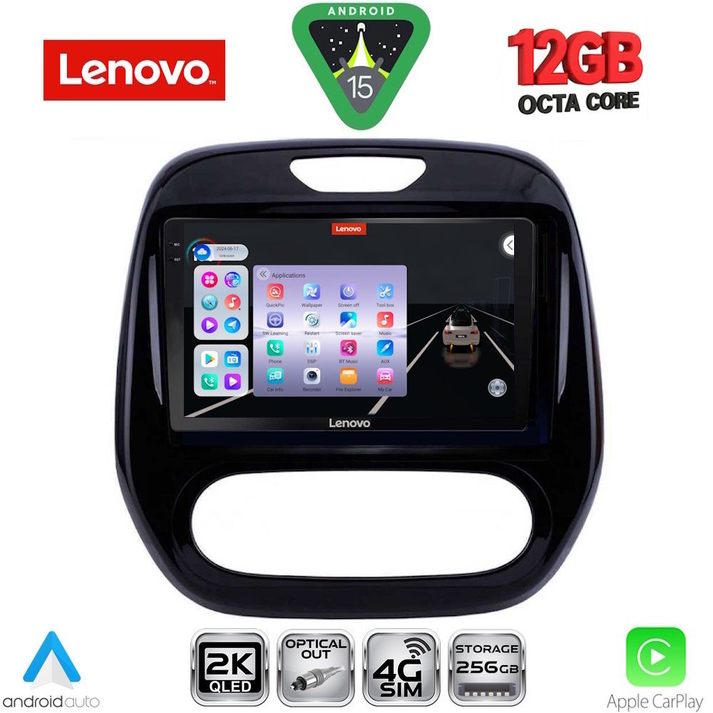 LENOVO SSZ 12542_CPA (9inc) MULTIMEDIA TABLET for RENAULT CAPTUR mod. 2013-2019 LENOVO SSZ 12542_CPA (9inc) MULTIMEDIA TABLET for RENAULT CAPTUR mod. 2013-2019