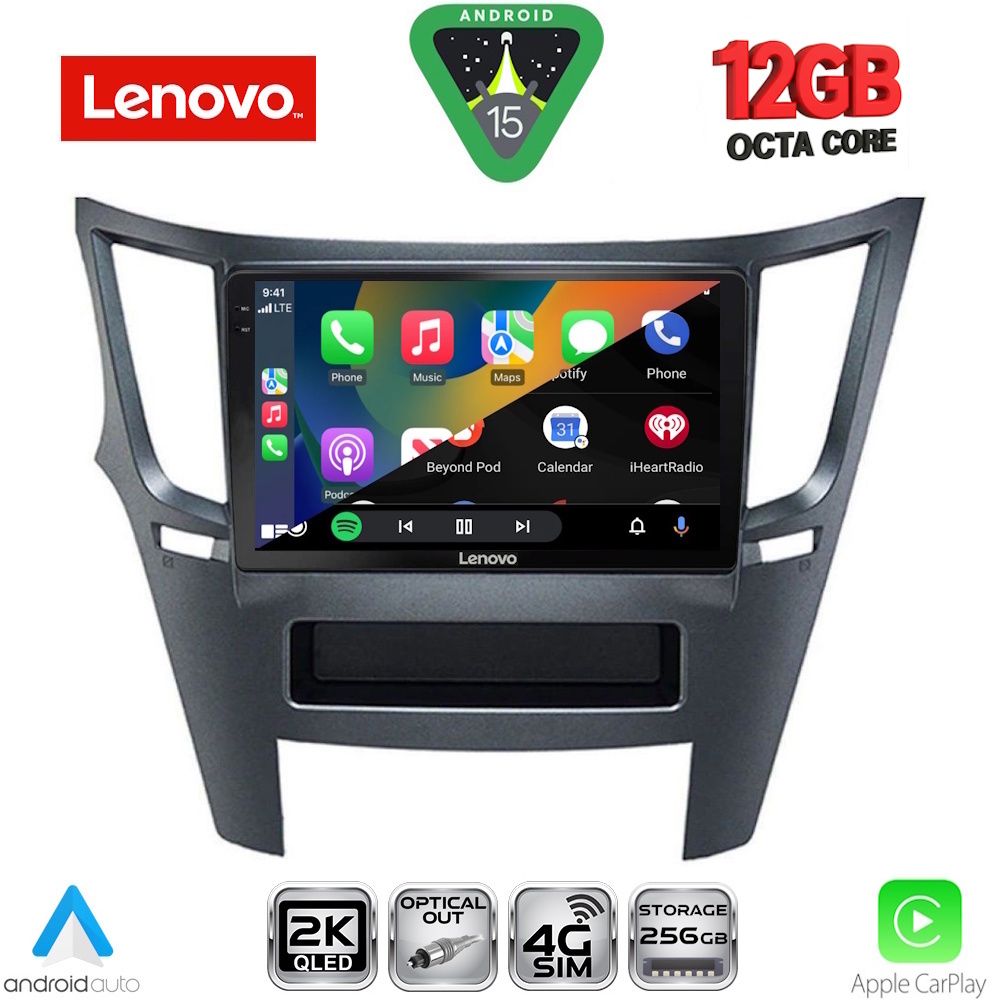 LENOVO SSZ 12667_CPA (9inc) MULTIMEDIA TABLET for SUBARU LEGACY – OUTBACK mod. 2009-2014 LENOVO SSZ 12667_CPA (9inc) MULTIMEDIA TABLET for SUBARU LEGACY – OUTBACK mod. 2009-2014