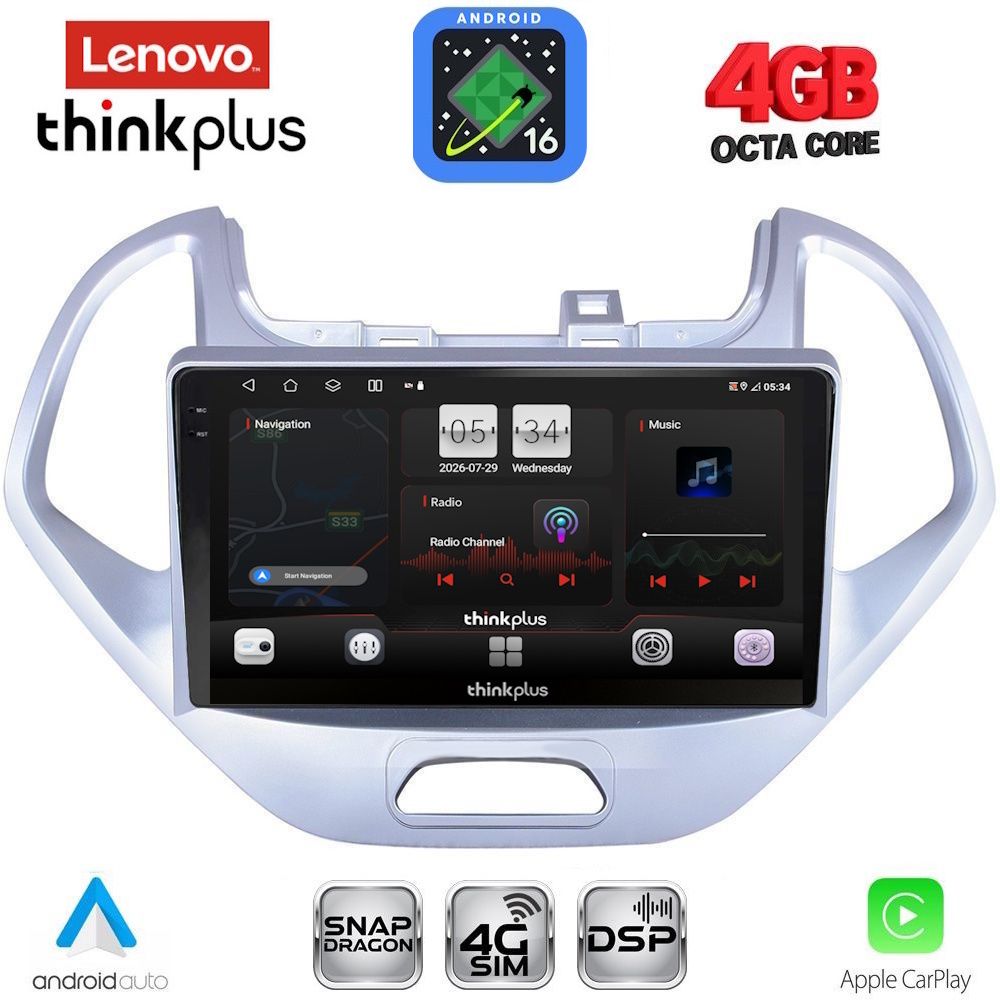 LENOVO LTG 7167LO_CPA (9inc) MULTIMEDIA TABLET for FORD KA mod. 2017-2024 LENOVO LTG 7167LO_CPA (9inc) MULTIMEDIA TABLET for FORD KA mod. 2017-2024