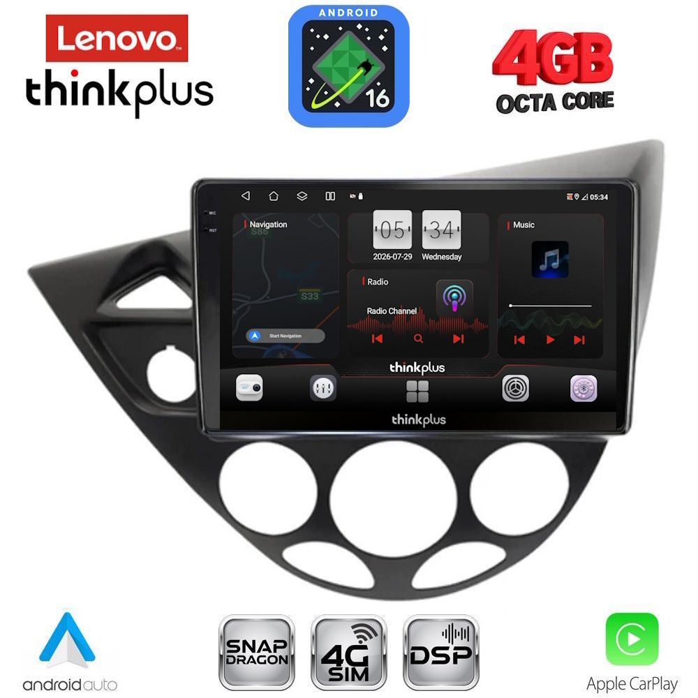 LENOVO LTG 7169_CPA (9inc) MULTIMEDIA TABLET for FORD FOCUS mod. 1998-2004 LENOVO LTG 7169_CPA (9inc) MULTIMEDIA TABLET for FORD FOCUS mod. 1998-2004