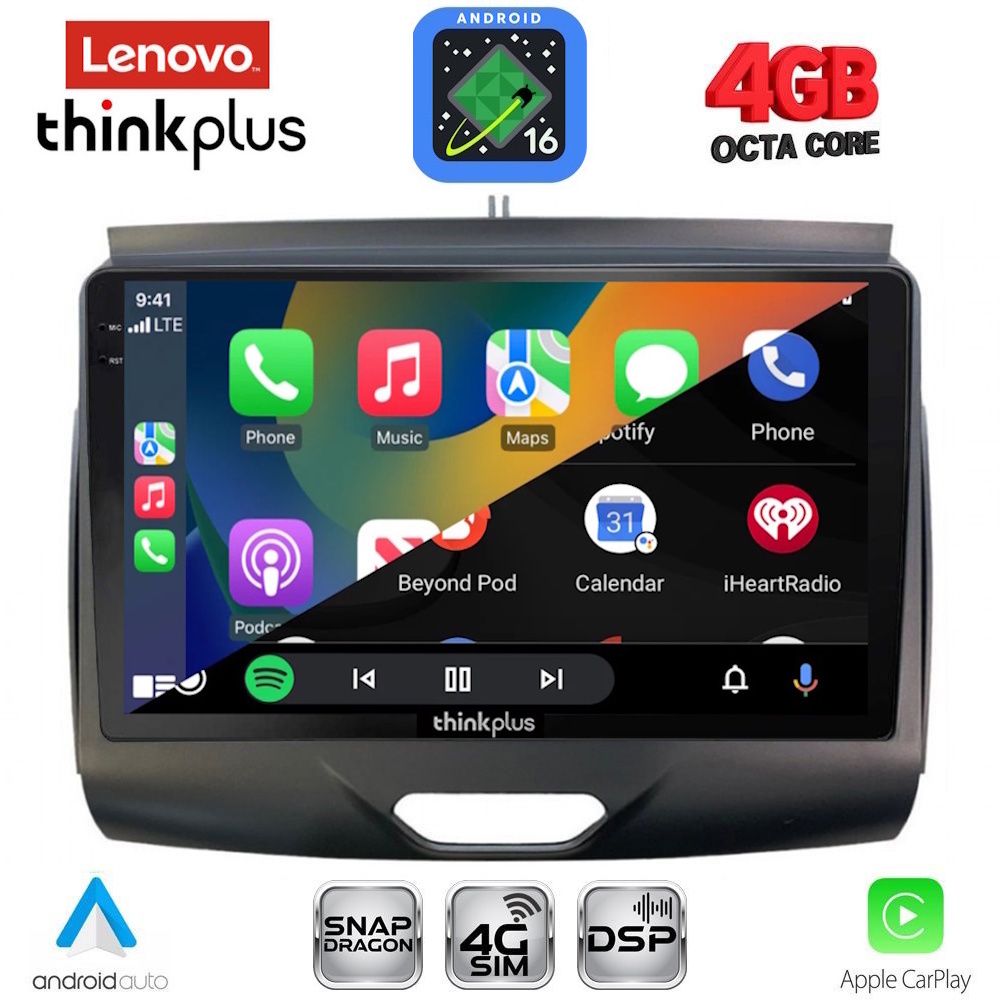LENOVO LTG 7172B_CPA (9inc) MULTIMEDIA TABLET for FORD RANGER mod. 2015-2018 LENOVO LTG 7172B_CPA (9inc) MULTIMEDIA TABLET for FORD RANGER mod. 2015-2018