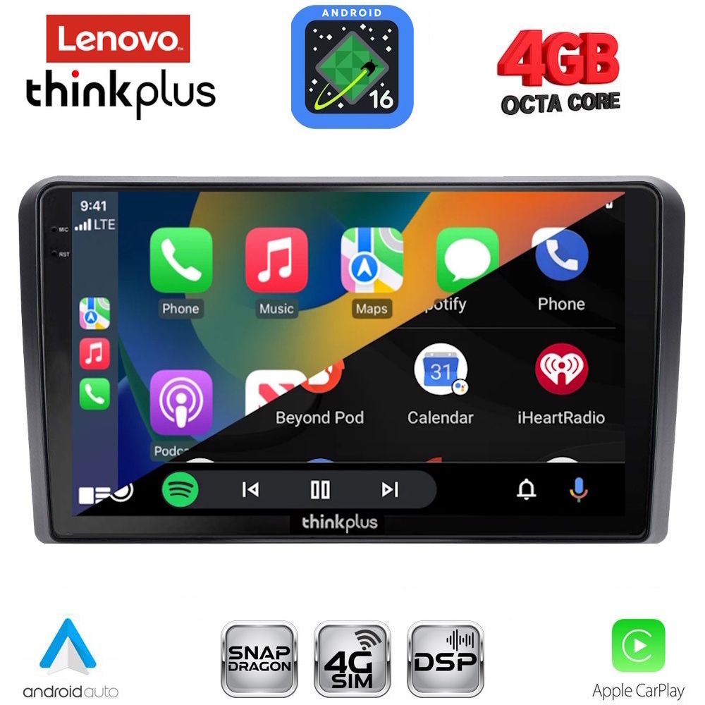 LENOVO LTG 7180_CPA (9inc) MULTIMEDIA TABLET for FORD TOURNEO – COURIER mod. 2014-2024 LENOVO LTG 7180_CPA (9inc) MULTIMEDIA TABLET for FORD TOURNEO – COURIER mod. 2014-2024
