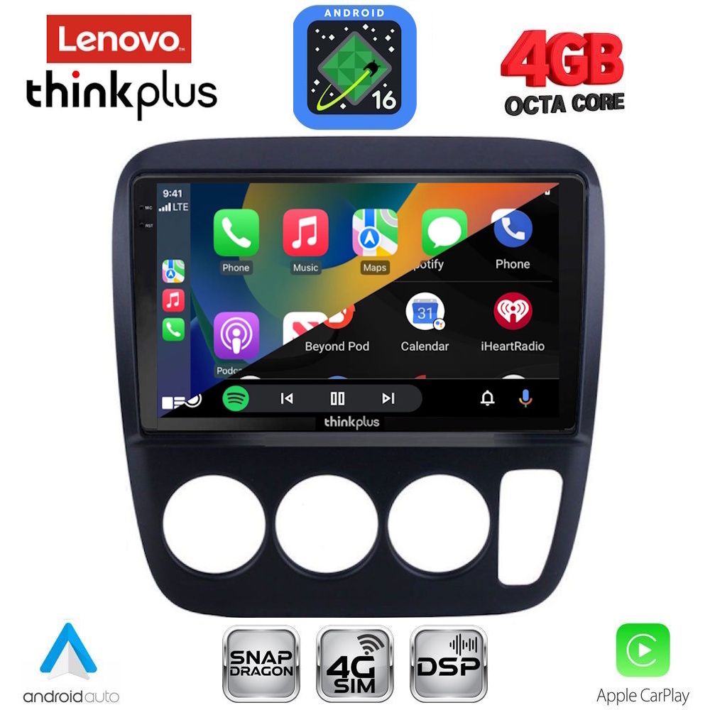 LENOVO LTG 7196_CPA A/C (9inc) MULTIMEDIA TABLET for HONDA CRV mod. 1996-2006 LENOVO LTG 7196_CPA A/C (9inc) MULTIMEDIA TABLET for HONDA CRV mod. 1996-2006