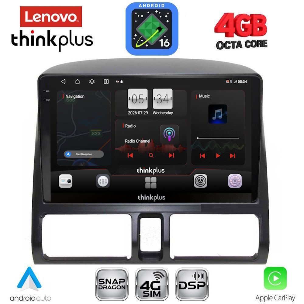 LENOVO LTG 7196_CPA CLIMA (9inc) MULTIMEDIA TABLET for HONDA CRV mod. 1996-2006 LENOVO LTG 7196_CPA CLIMA (9inc) MULTIMEDIA TABLET for HONDA CRV mod. 1996-2006