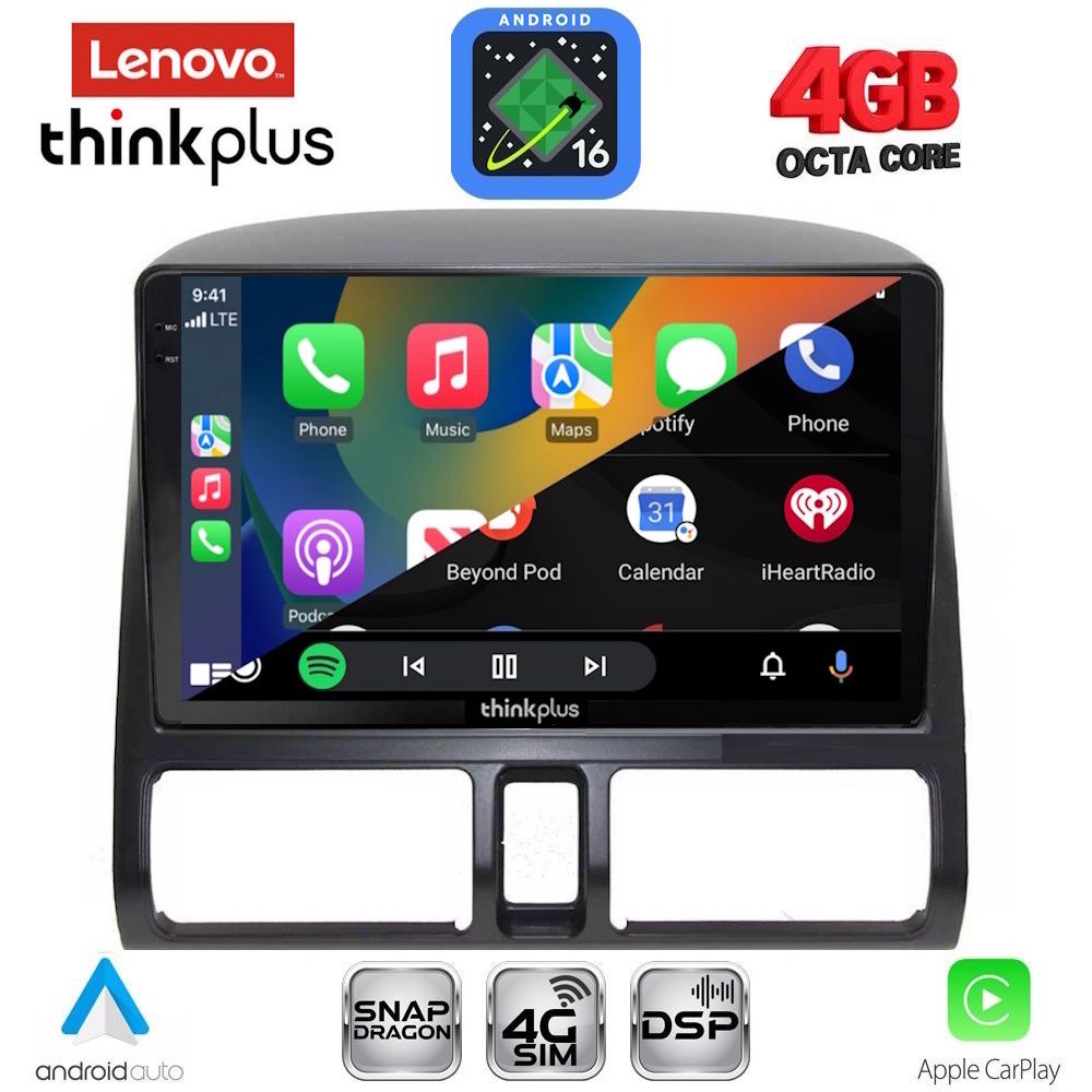 LENOVO LTG 7196_CPA CLIMA (9inc) MULTIMEDIA TABLET for HONDA CRV mod. 1996-2006 LENOVO LTG 7196_CPA CLIMA (9inc) MULTIMEDIA TABLET for HONDA CRV mod. 1996-2006
