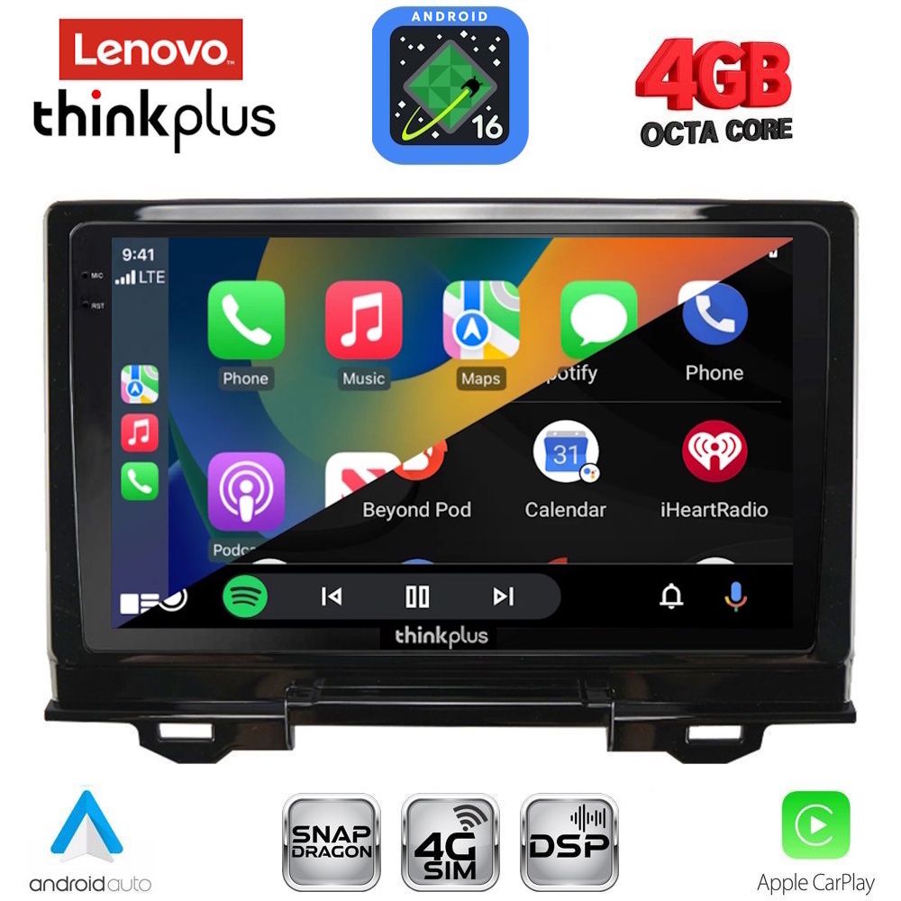 LENOVO LTG 7202_CPA (9inc) MULTIMEDIA TABLET for HONDA HRV mod. 2021-2026 LENOVO LTG 7202_CPA (9inc) MULTIMEDIA TABLET for HONDA HRV mod. 2021-2026