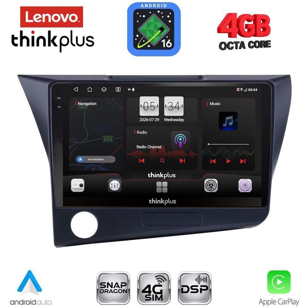 LENOVO LTG 7203_CPA (9inc) MULTIMEDIA TABLET for HONDA CRZ mod. 2010-2016 LENOVO LTG 7203_CPA (9inc) MULTIMEDIA TABLET for HONDA CRZ mod. 2010-2016