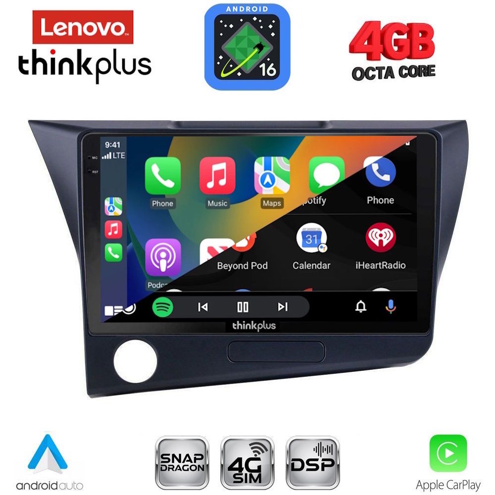 LENOVO LTG 7203_CPA (9inc) MULTIMEDIA TABLET for HONDA CRZ mod. 2010-2016 LENOVO LTG 7203_CPA (9inc) MULTIMEDIA TABLET for HONDA CRZ mod. 2010-2016