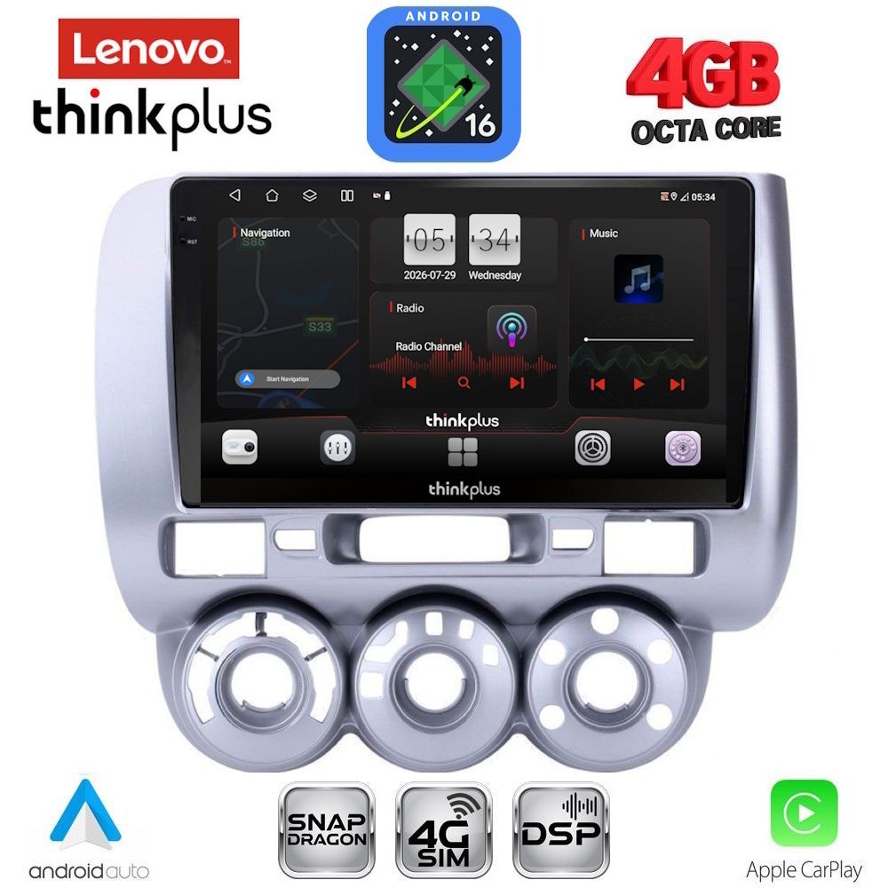 LENOVO LTG 7210_CPA A/C (9inc) MULTIMEDIA TABLET for HONDA JAZZ mod. 2002-2008 LENOVO LTG 7210_CPA A/C (9inc) MULTIMEDIA TABLET for HONDA JAZZ mod. 2002-2008