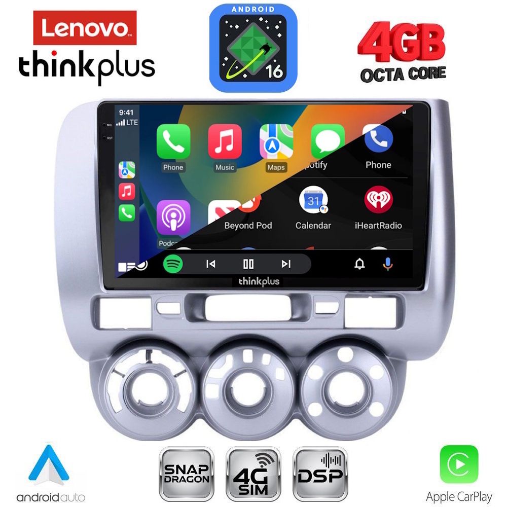 LENOVO LTG 7210_CPA A/C (9inc) MULTIMEDIA TABLET for HONDA JAZZ mod. 2002-2008 LENOVO LTG 7210_CPA A/C (9inc) MULTIMEDIA TABLET for HONDA JAZZ mod. 2002-2008