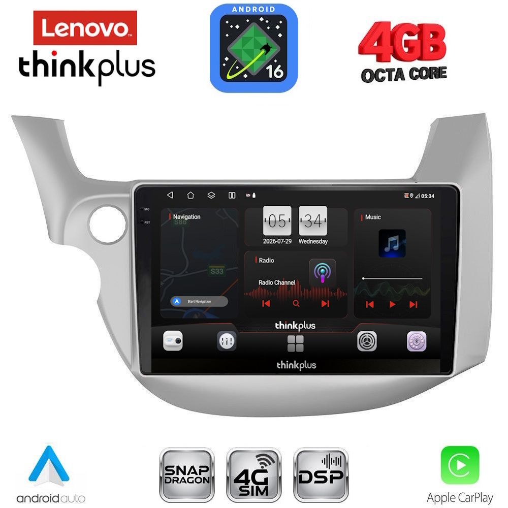 LENOVO LTG 7211_CPA (10inc) MULTIMEDIA TABLET for HONDA JAZZ mod. 2008-2012 LENOVO LTG 7211_CPA (10inc) MULTIMEDIA TABLET for HONDA JAZZ mod. 2008-2012