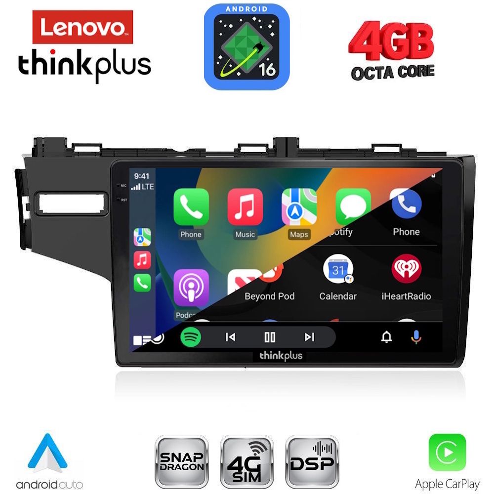 LENOVO LTG 7212_CPA (10inc) MULTIMEDIA TABLET for HONDA JAZZ mod. 2013-2019 LENOVO LTG 7212_CPA (10inc) MULTIMEDIA TABLET for HONDA JAZZ mod. 2013-2019