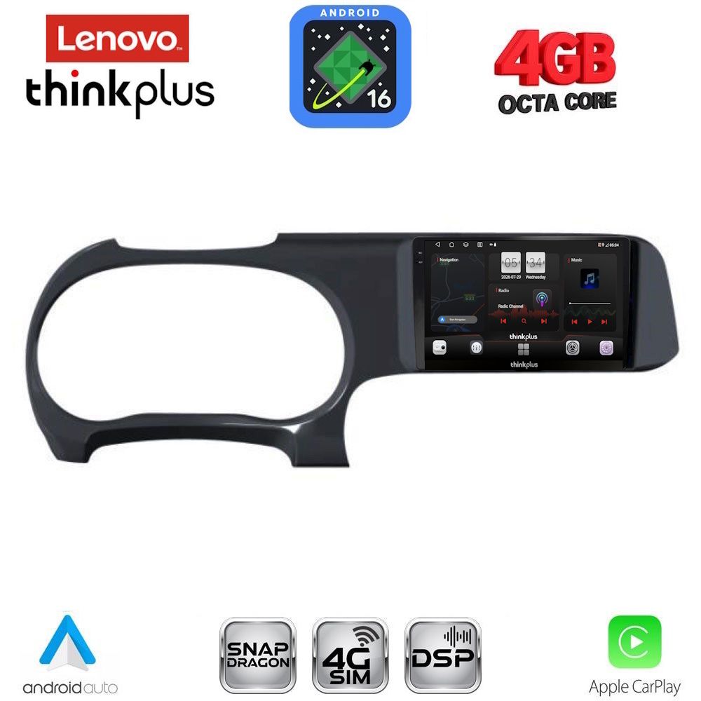 LENOVO LTG 7225_CPA (9inc) MULTIMEDIA TABLET for HYUNDAI i10 mod. 2020-2026 LENOVO LTG 7225_CPA (9inc) MULTIMEDIA TABLET for HYUNDAI i10 mod. 2020-2026