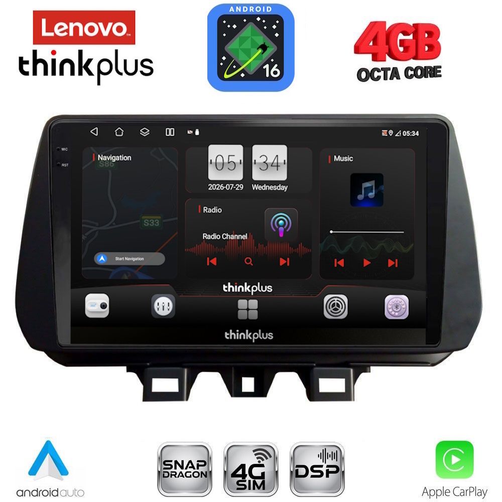 LENOVO LTG 7244_CPA (9inc) MULTIMEDIA TABLET for HYUNDAI TUCSON mod. 2019-2023 LENOVO LTG 7244_CPA (9inc) MULTIMEDIA TABLET for HYUNDAI TUCSON mod. 2019-2023