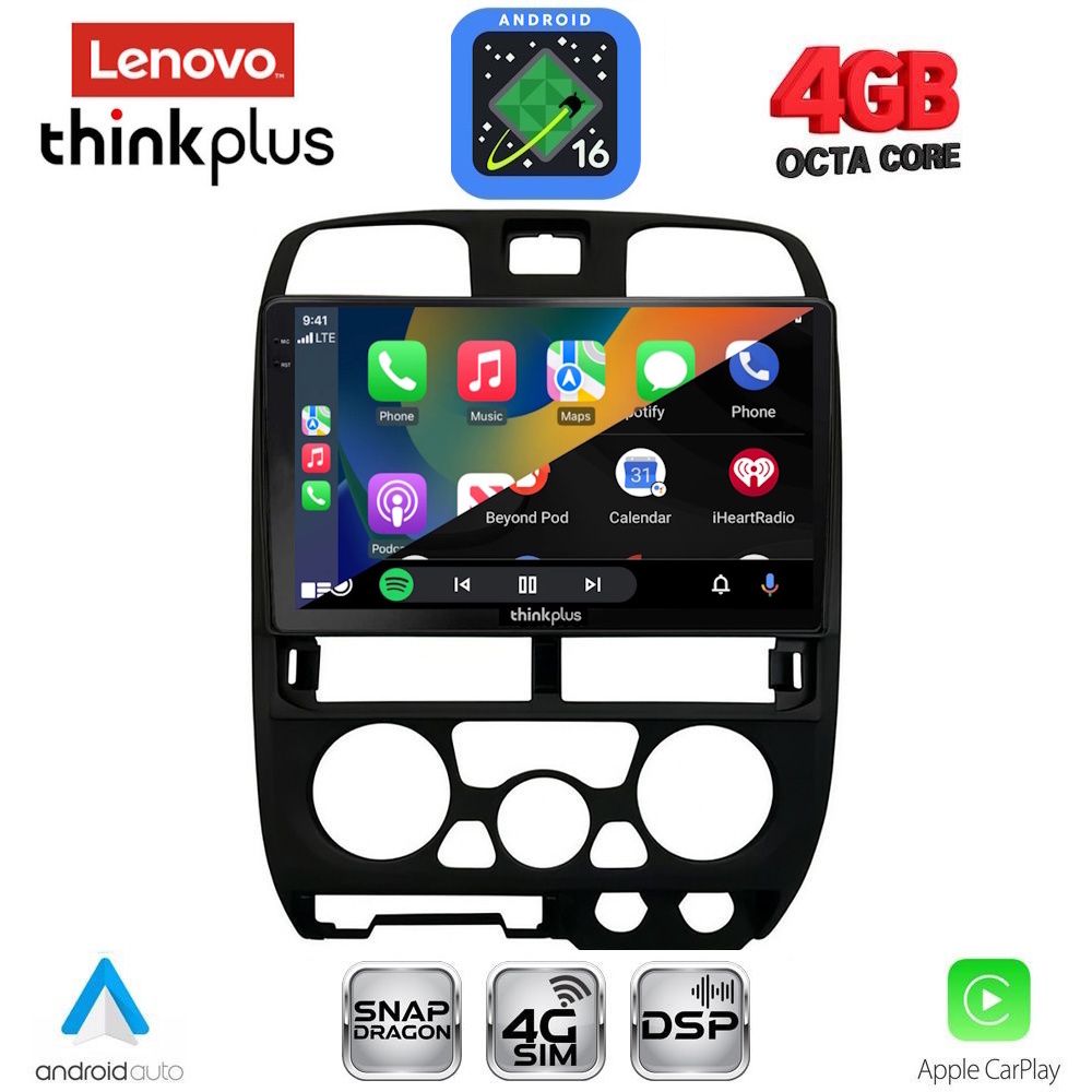 LENOVO LTG 7253BL_CPA (9inc) MULTIMEDIA TABLET for ISUZU D-MAX mod. 2002-2008 (BLACK) LENOVO LTG 7253BL_CPA (9inc) MULTIMEDIA TABLET for ISUZU D-MAX mod. 2002-2008 (BLACK)