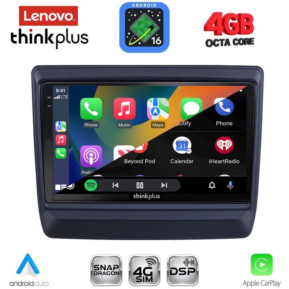 LENOVO LTG 7256_CPA (9inc) MULTIMEDIA TABLET for ISUZU DMAX mod. 2020-2026 LENOVO LTG 7256_CPA (9inc) MULTIMEDIA TABLET for ISUZU DMAX mod. 2020-2026
