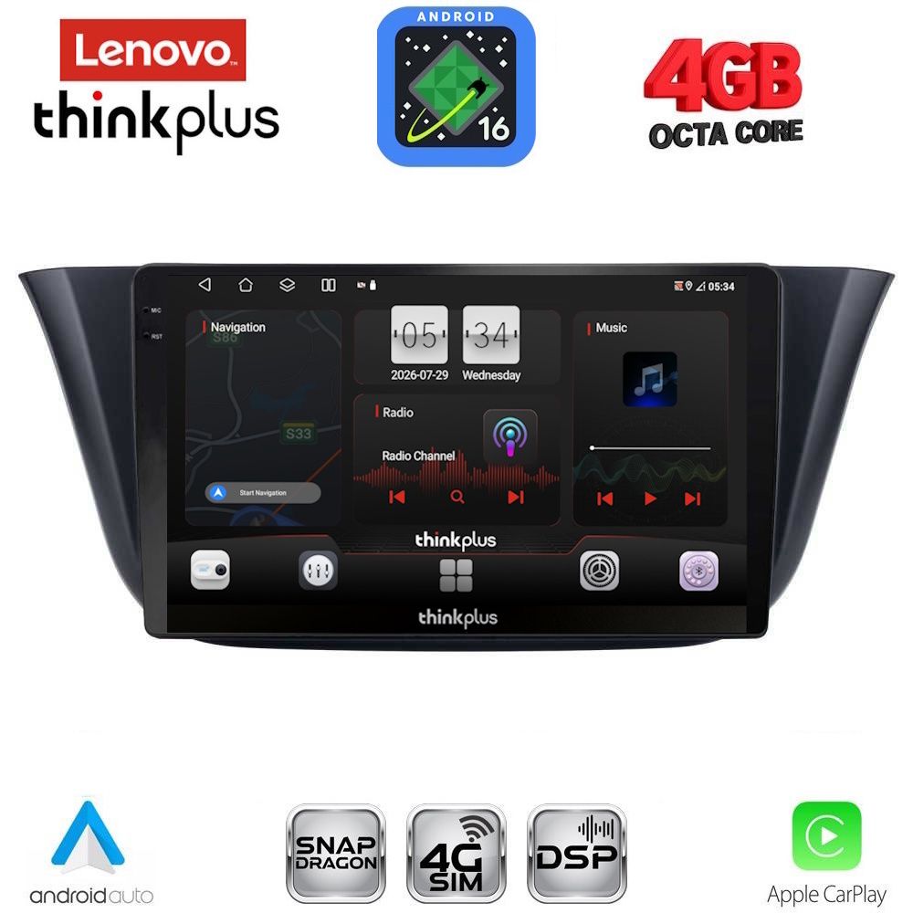 LENOVO LTG 7265_CPA (9inc) MULTIMEDIA TABLET for IVECO DAILY mod. 2014-2026 LENOVO LTG 7265_CPA (9inc) MULTIMEDIA TABLET for IVECO DAILY mod. 2014-2026