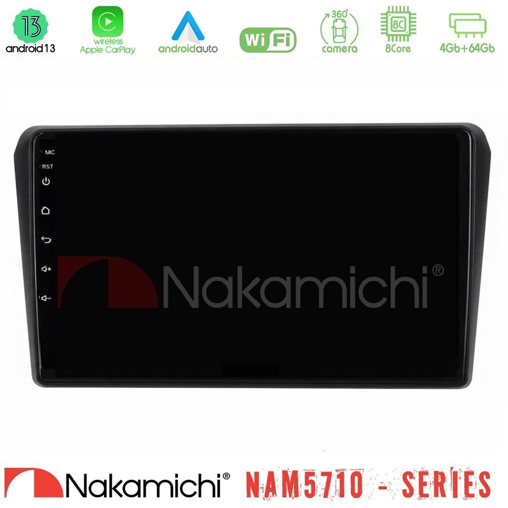 Nakamichi NAM5710 Series 8Core Android13 4+64GB Toyota Avensis T25 02/2003–2008 Navigation Multimedia Tablet 9 Nakamichi NAM5710 Series 8Core Android13 4+64GB Toyota Avensis T25 02/2003–2008 Navigation Multimedia Tablet 9