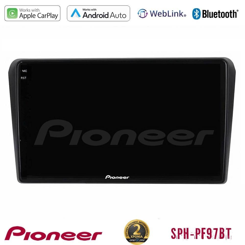 Pioneer SPH-PF97BT Series Toyota Avensis T25 02/2003–2008 Multimedia Station 9 (Tablet Style) Με Carplay & Android Auto Pioneer SPH-PF97BT Series Toyota Avensis T25 02/2003–2008 Multimedia Station 9 (Tablet Style) Με Carplay & Android Auto