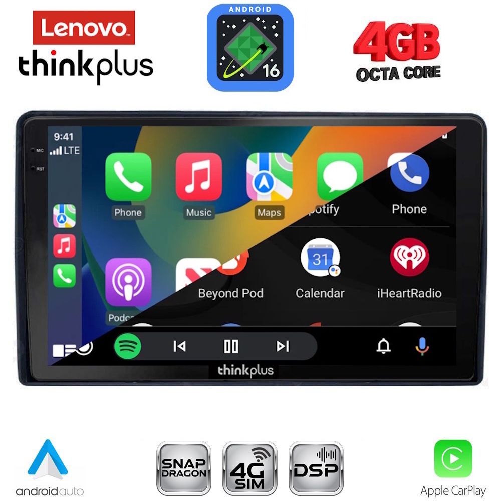 LENOVO LTG 7081_CPA (9inc) MULTIMEDIA TABLET for CITROEN – PEUGEOT mod. 2008-2018 LENOVO LTG 7081_CPA (9inc) MULTIMEDIA TABLET for CITROEN – PEUGEOT mod. 2008-2018