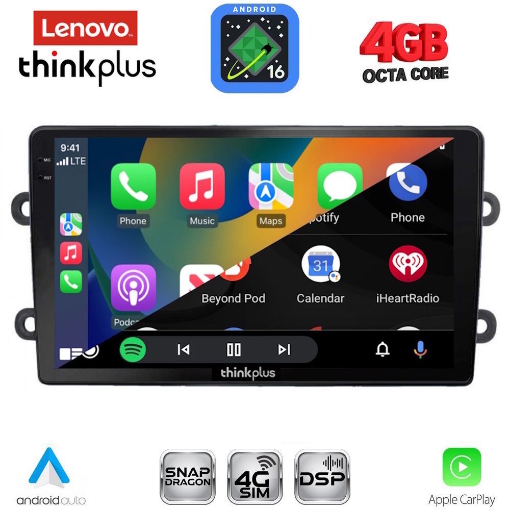 LENOVO LTG 7102_CPA (9inc) MULTIMEDIA TABLET for DACIA DUSTER mod. 2012-2019 LENOVO LTG 7102_CPA (9inc) MULTIMEDIA TABLET for DACIA DUSTER mod. 2012-2019